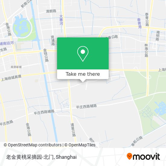 老金黄桃采摘园-北门 map
