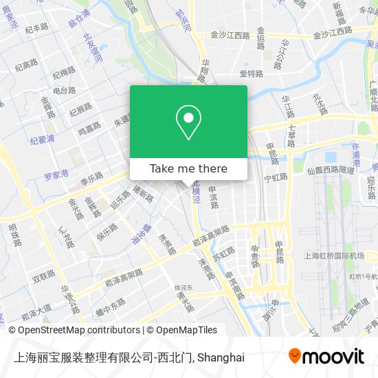 上海丽宝服装整理有限公司-西北门 map