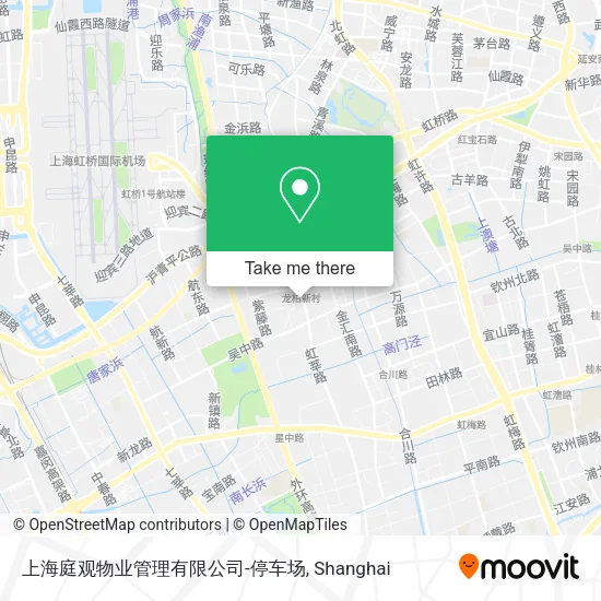 上海庭观物业管理有限公司-停车场 map