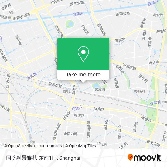 同济融景雅苑-东南1门 map