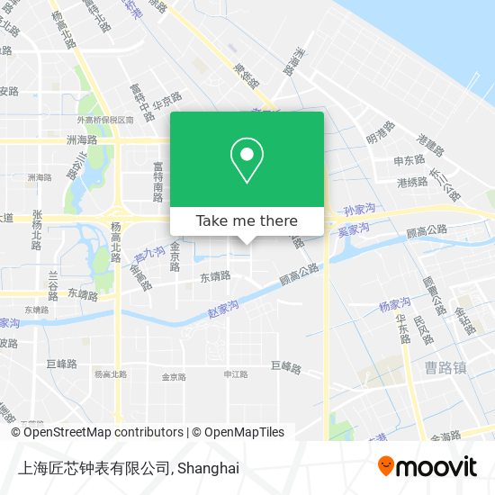 上海匠芯钟表有限公司 map