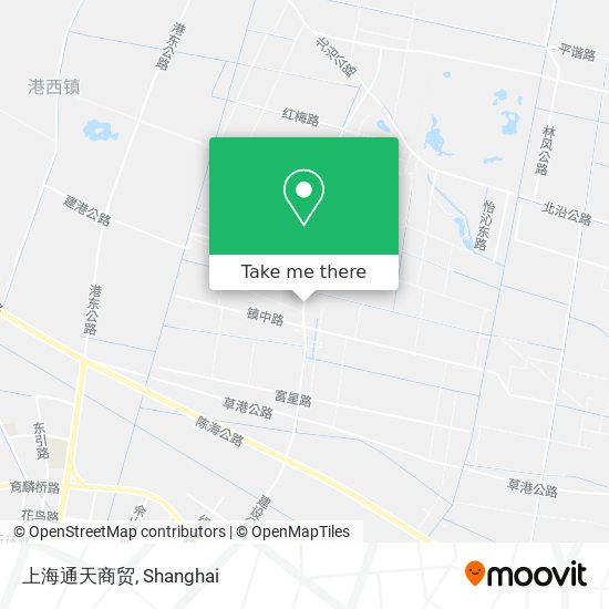 上海通天商贸 map
