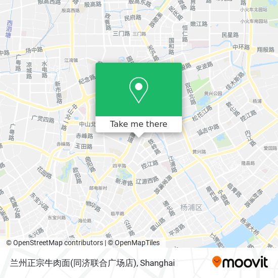 兰州正宗牛肉面(同济联合广场店) map