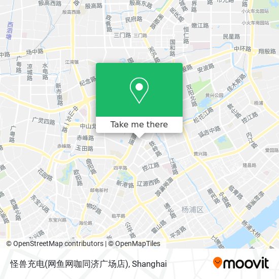 怪兽充电(网鱼网咖同济广场店) map