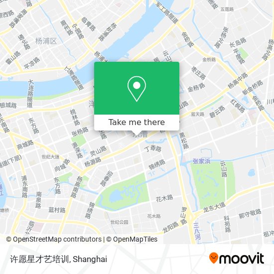 许愿星才艺培训 map