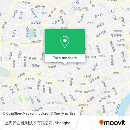 上海翰古检测技术有限公司 map