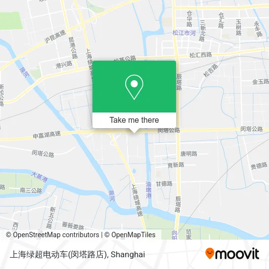上海绿超电动车(闵塔路店) map