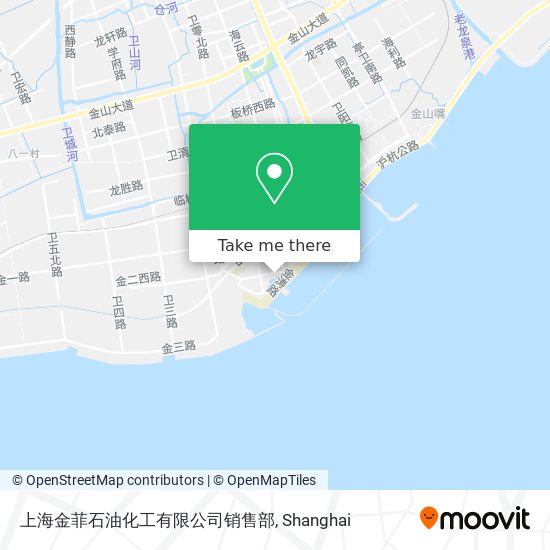 上海金菲石油化工有限公司销售部 map