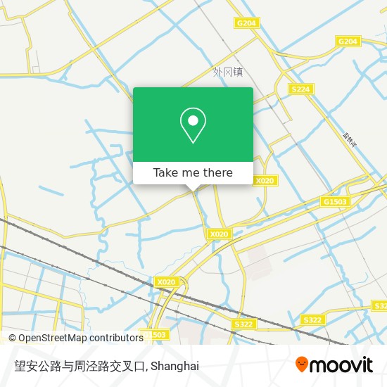望安公路与周泾路交叉口 map