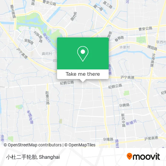小杜二手轮胎 map