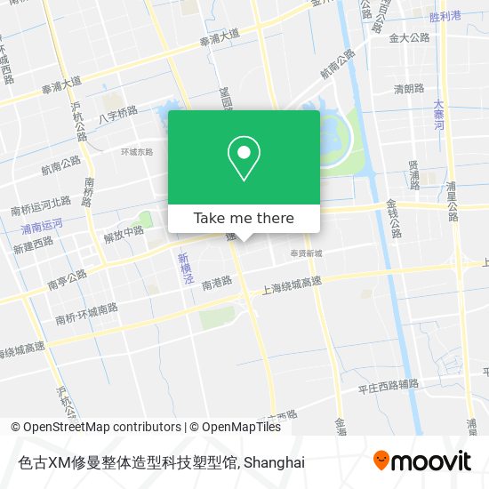 色古XM修曼整体造型科技塑型馆 map