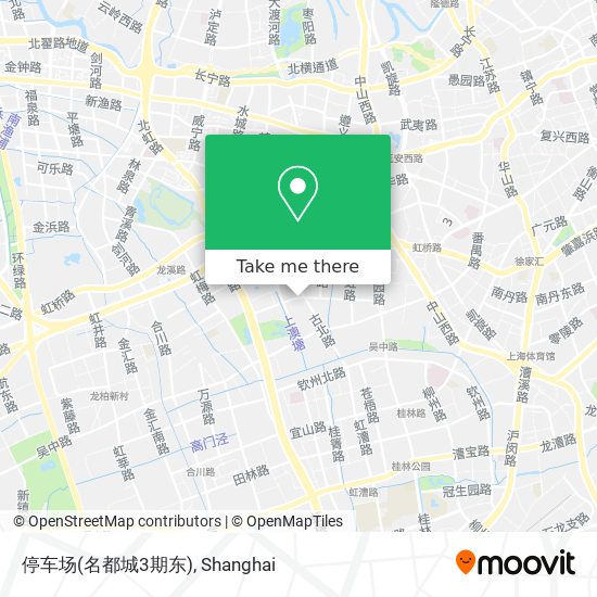 停车场(名都城3期东) map