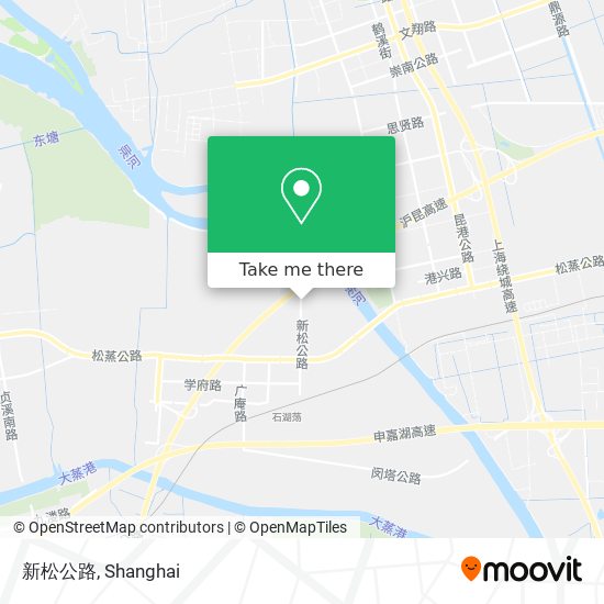 新松公路 map
