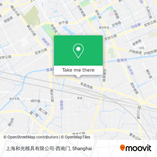 上海和光模具有限公司-西南门 map