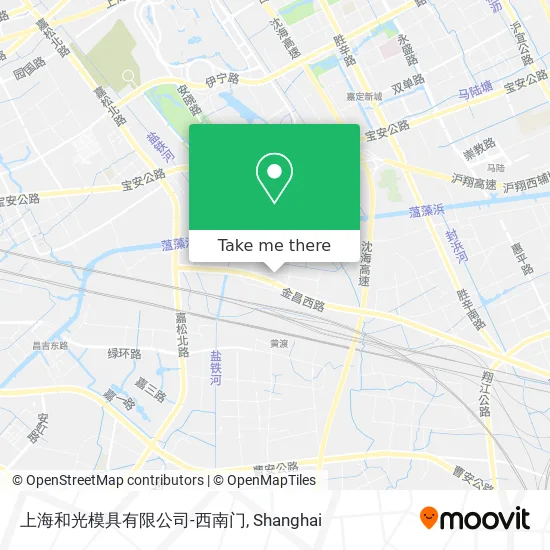 上海和光模具有限公司-西南门 map