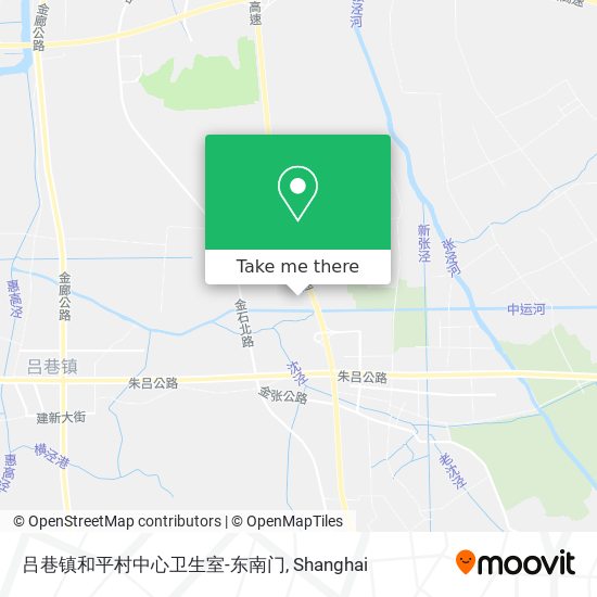 吕巷镇和平村中心卫生室-东南门 map