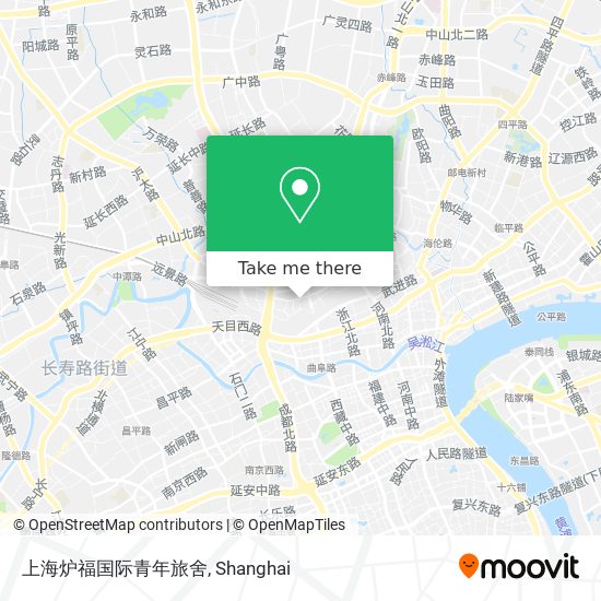 上海炉福国际青年旅舍 map