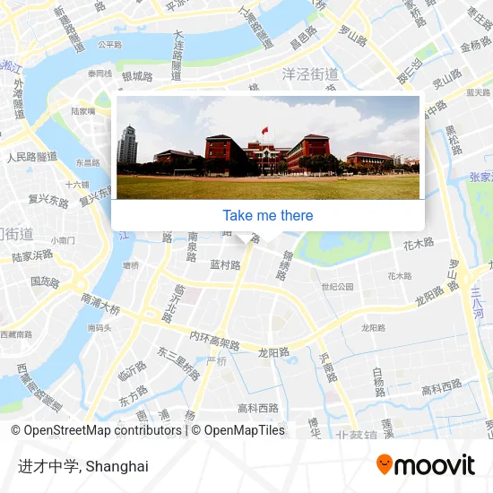 进才中学 map