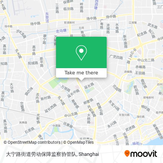 大宁路街道劳动保障监察协管队 map