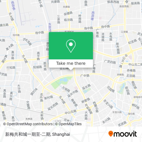 新梅共和城一期至-二期 map