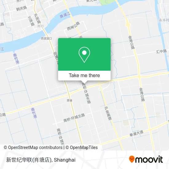 新世纪华联(肖塘店) map