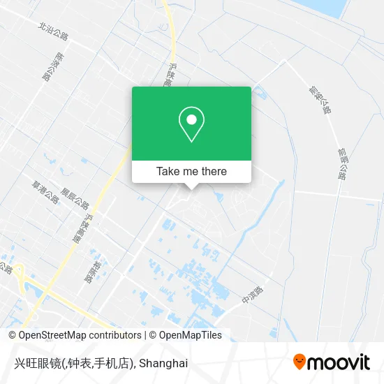 兴旺眼镜(,钟表,手机店) map