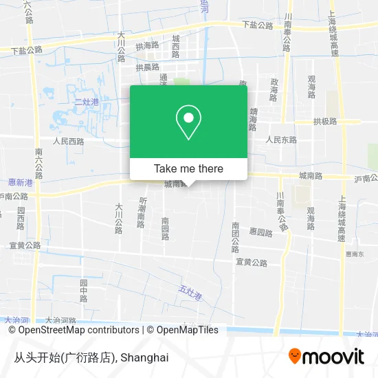 从头开始(广衍路店) map