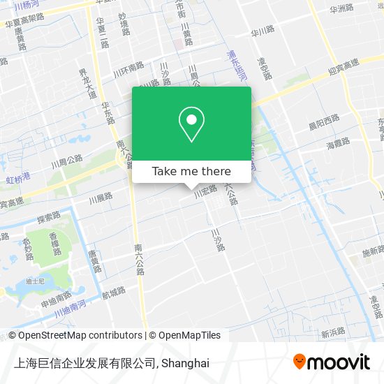 上海巨信企业发展有限公司 map