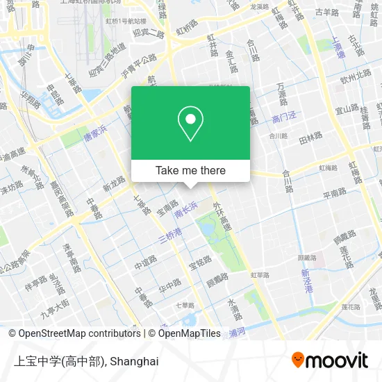 上宝中学(高中部) map