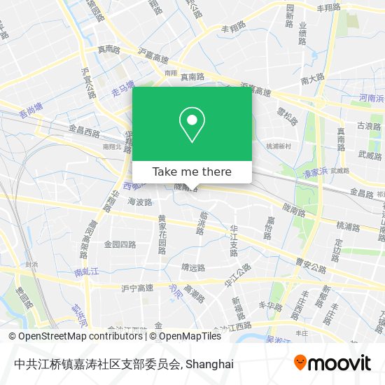 中共江桥镇嘉涛社区支部委员会 map