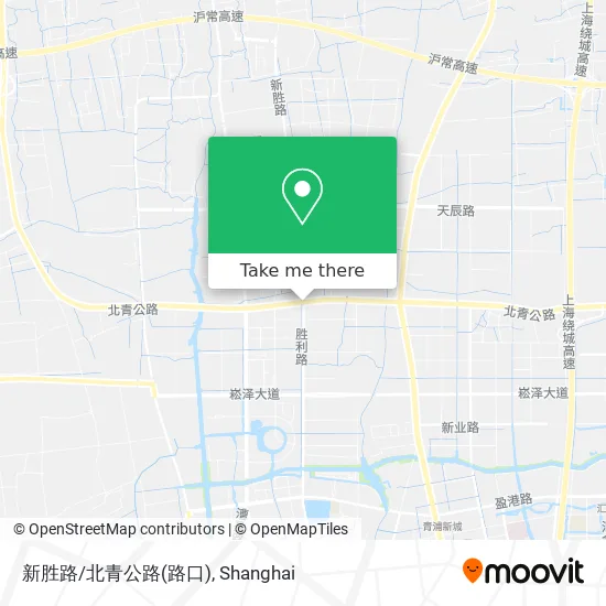新胜路/北青公路(路口) map