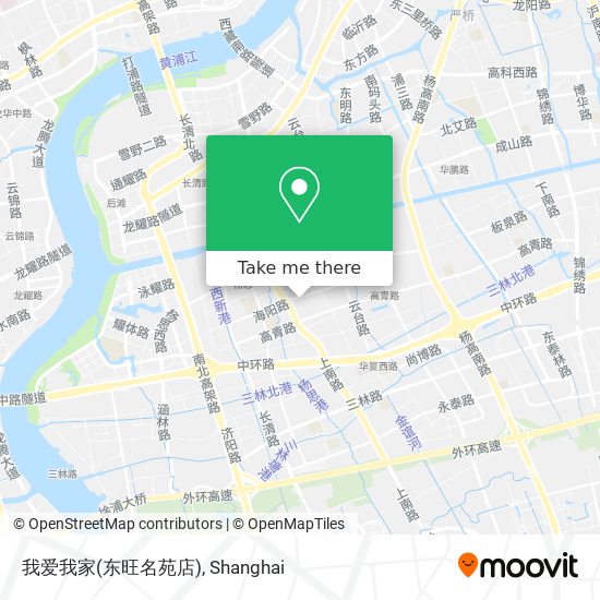 我爱我家(东旺名苑店) map