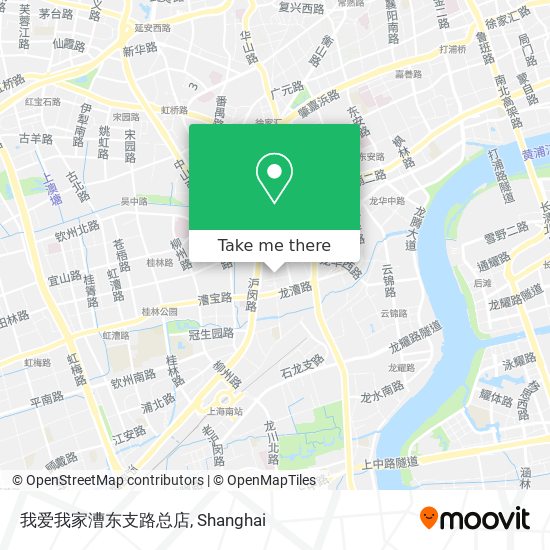 我爱我家漕东支路总店 map