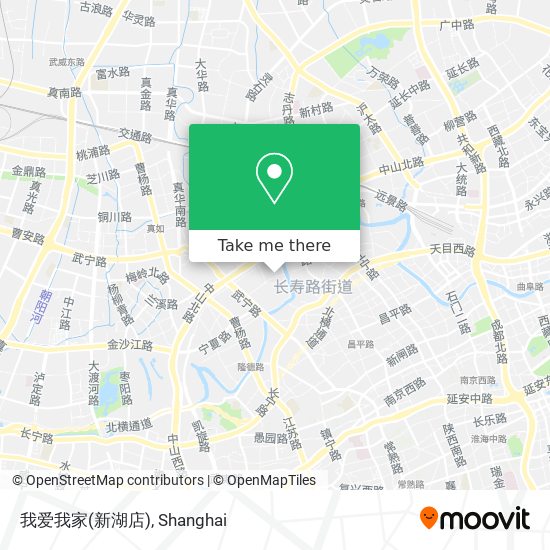 我爱我家(新湖店) map