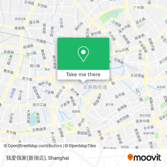 我爱我家(新湖店) map