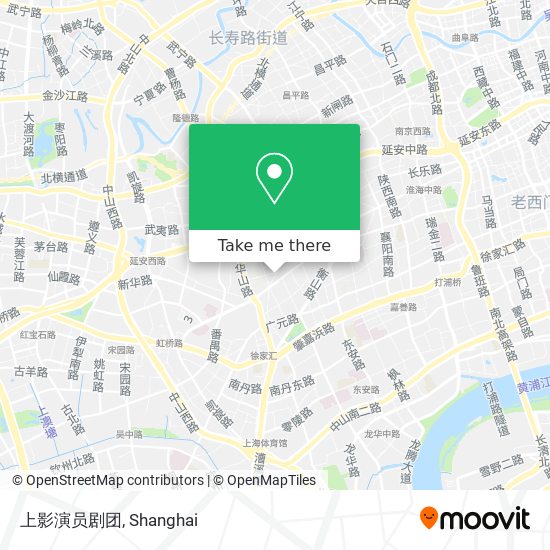 上影演员剧团 map