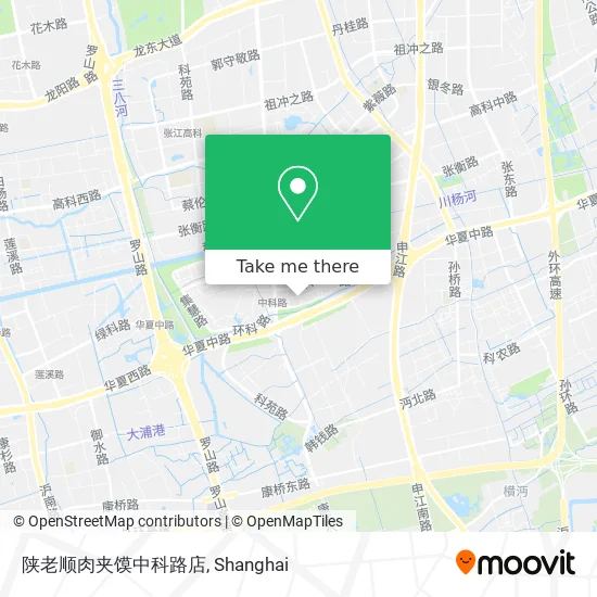 陕老顺肉夹馍中科路店 map