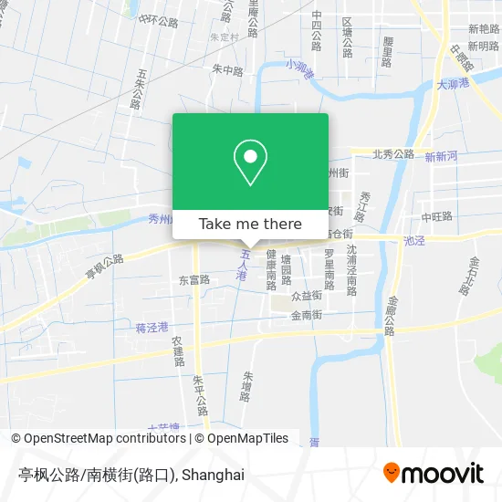 亭枫公路/南横街(路口) map