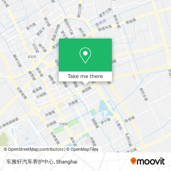 车雅轩汽车养护中心 map