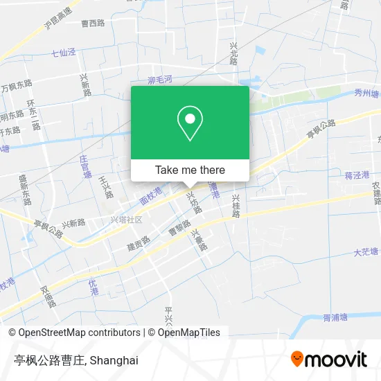 亭枫公路曹庄 map