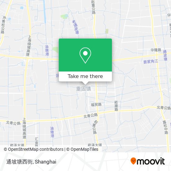 通坡塘西街 map