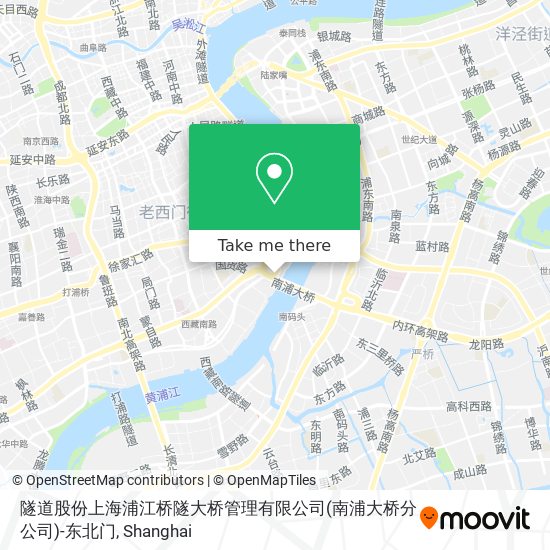 隧道股份上海浦江桥隧大桥管理有限公司(南浦大桥分公司)-东北门 map