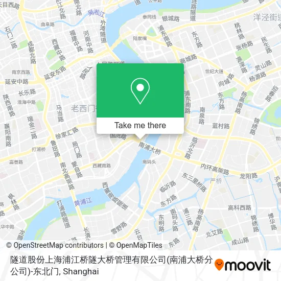隧道股份上海浦江桥隧大桥管理有限公司(南浦大桥分公司)-东北门 map