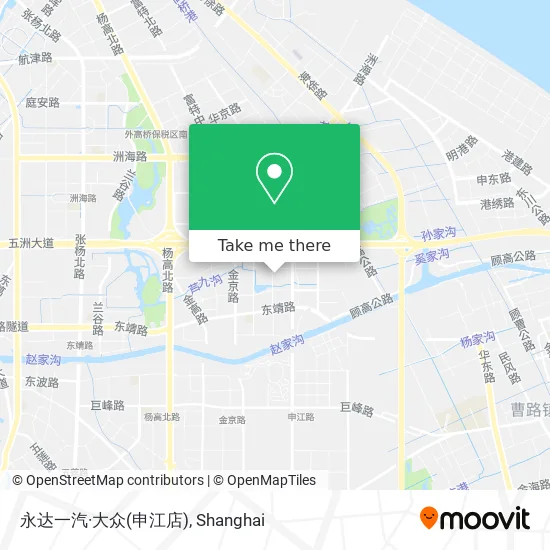 永达一汽·大众(申江店) map