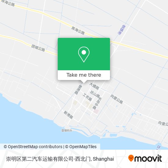 崇明区第二汽车运输有限公司-西北门 map