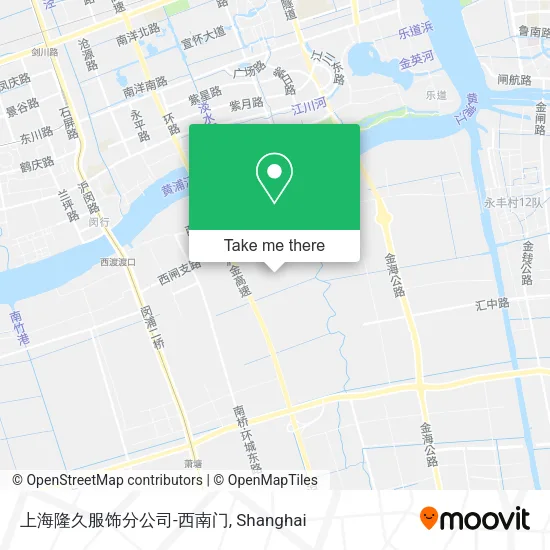 上海隆久服饰分公司-西南门 map