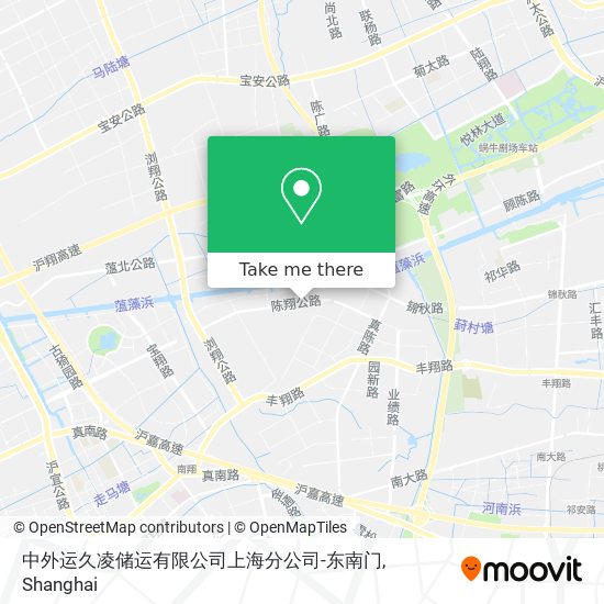 中外运久凌储运有限公司上海分公司-东南门 map
