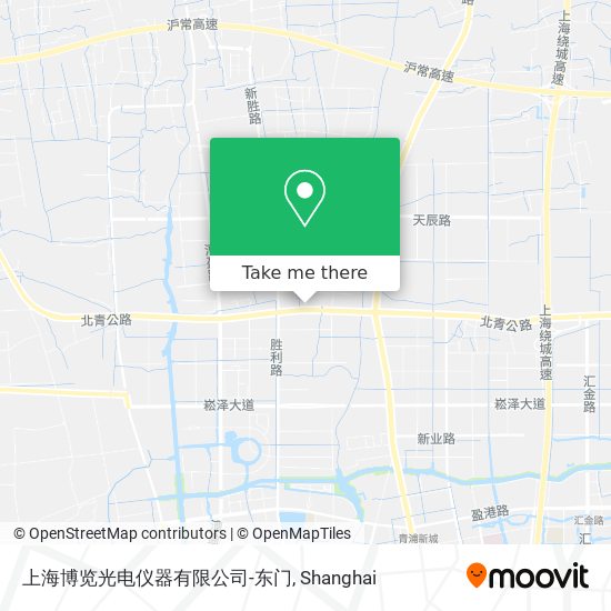 上海博览光电仪器有限公司-东门 map
