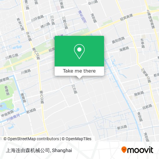 上海连由森机械公司 map