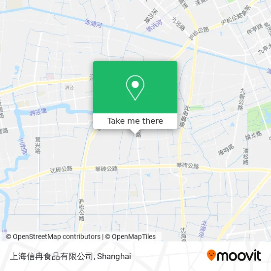 上海信冉食品有限公司 map